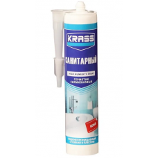 Герметик KRASS силиконовый санитарный 300мл