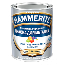 Hammerite Прямо на Ржавчину краска для металла 3 в 1 база под колеровку